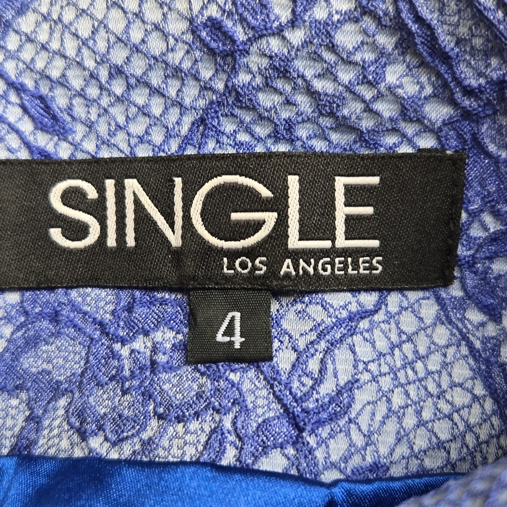 Single Lace High Wasit Pencil Skirt - Picture 7 of 7